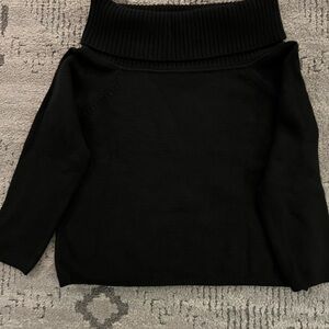 Old Navy Women's Classic Black Cowl Neck Sweater